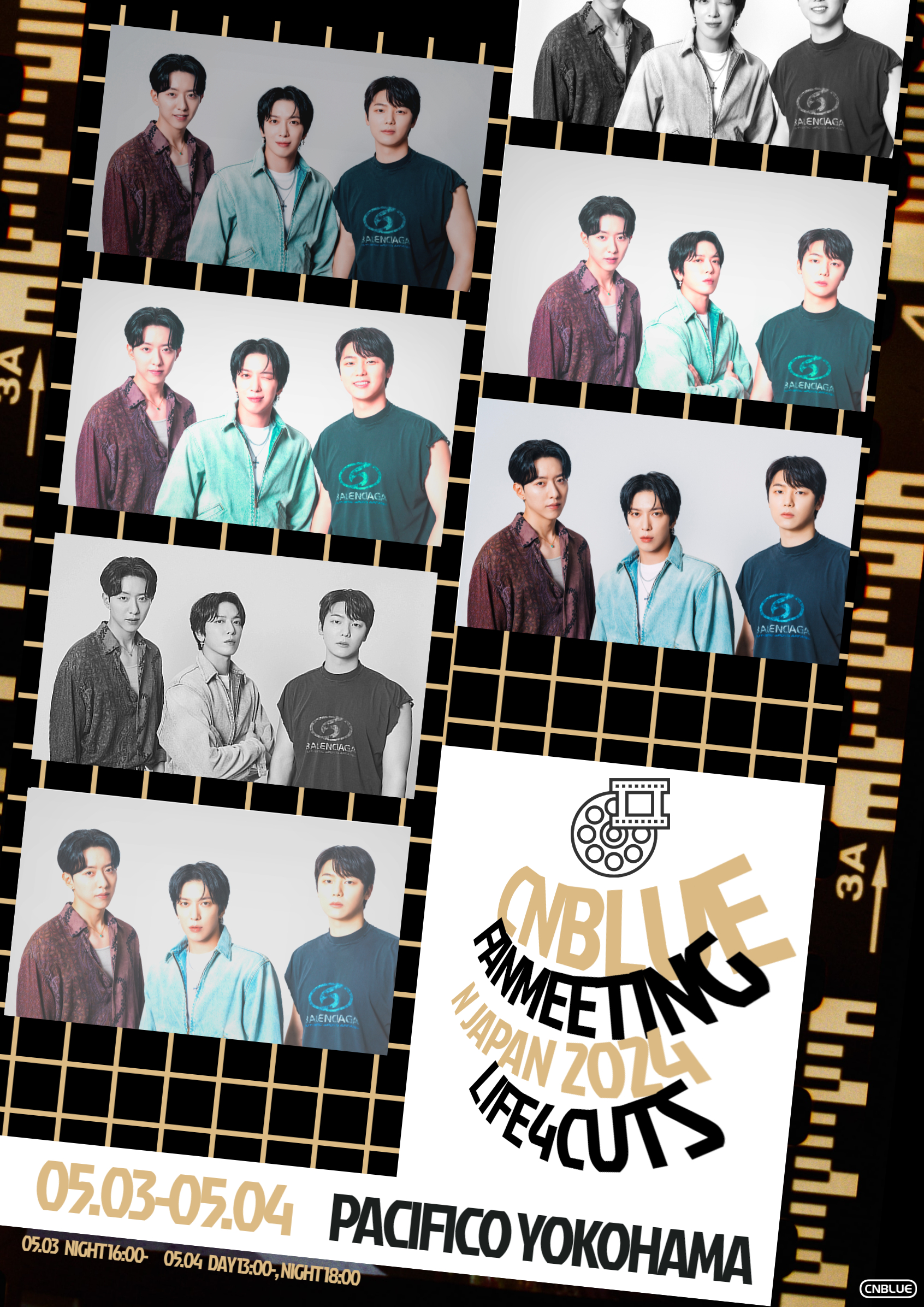CNBLUE FANMEETING IN JAPAN 2024 ”LIFE4CUTS”@2023年5月4日（土・祝）