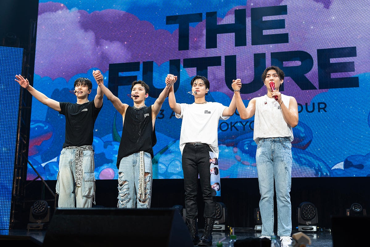 韓国4人組ボーイズグループAB6IX待望の日本初コンサートツアー「2023 AB6IX WORLD TOUR “THE FUTURE” in JAPAN」が盛況、熱い未来を約束する！
